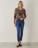 Jaqueta Cropped Tricot Jacquard  - Anturio Wallpaper